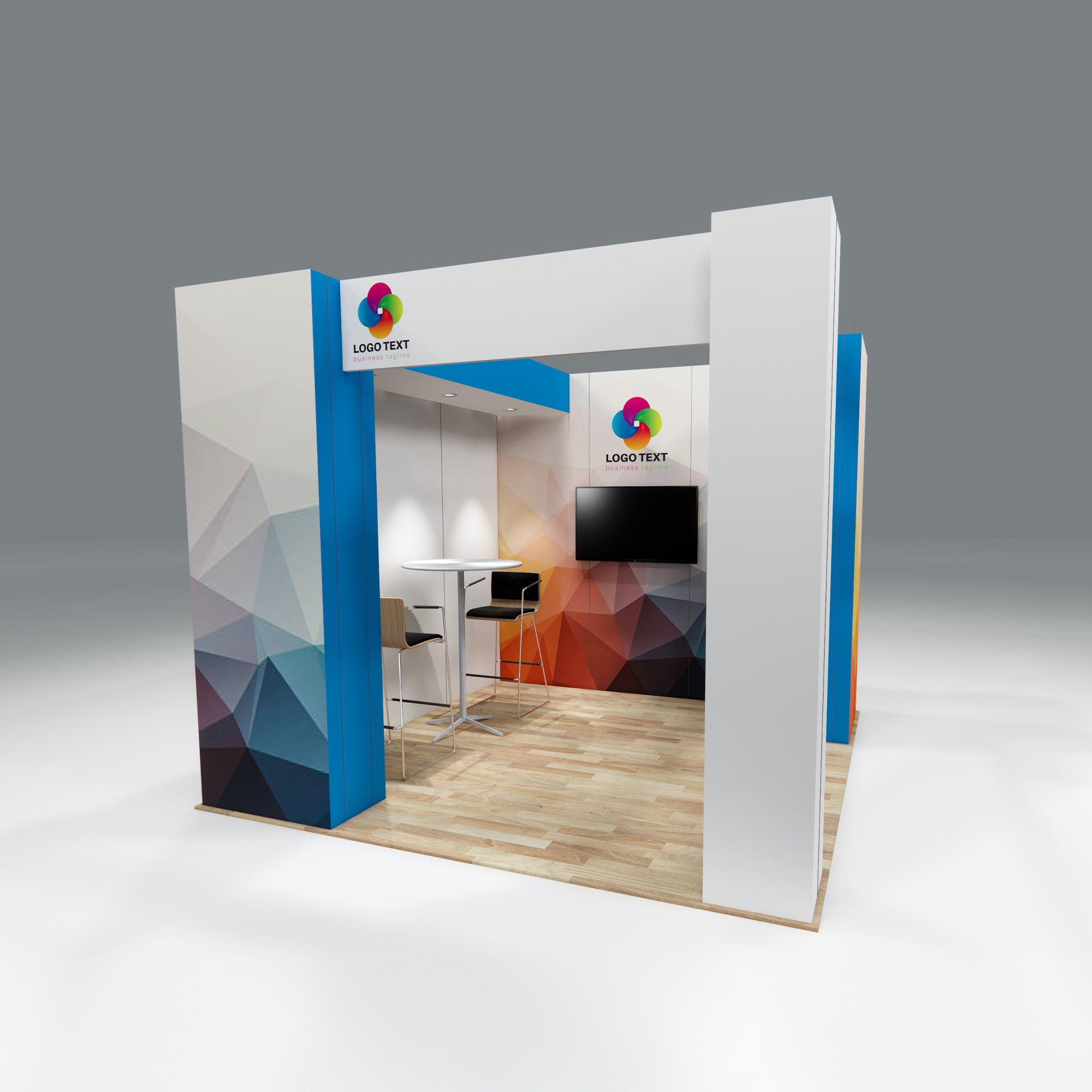 Stand in a Box 3x3m B