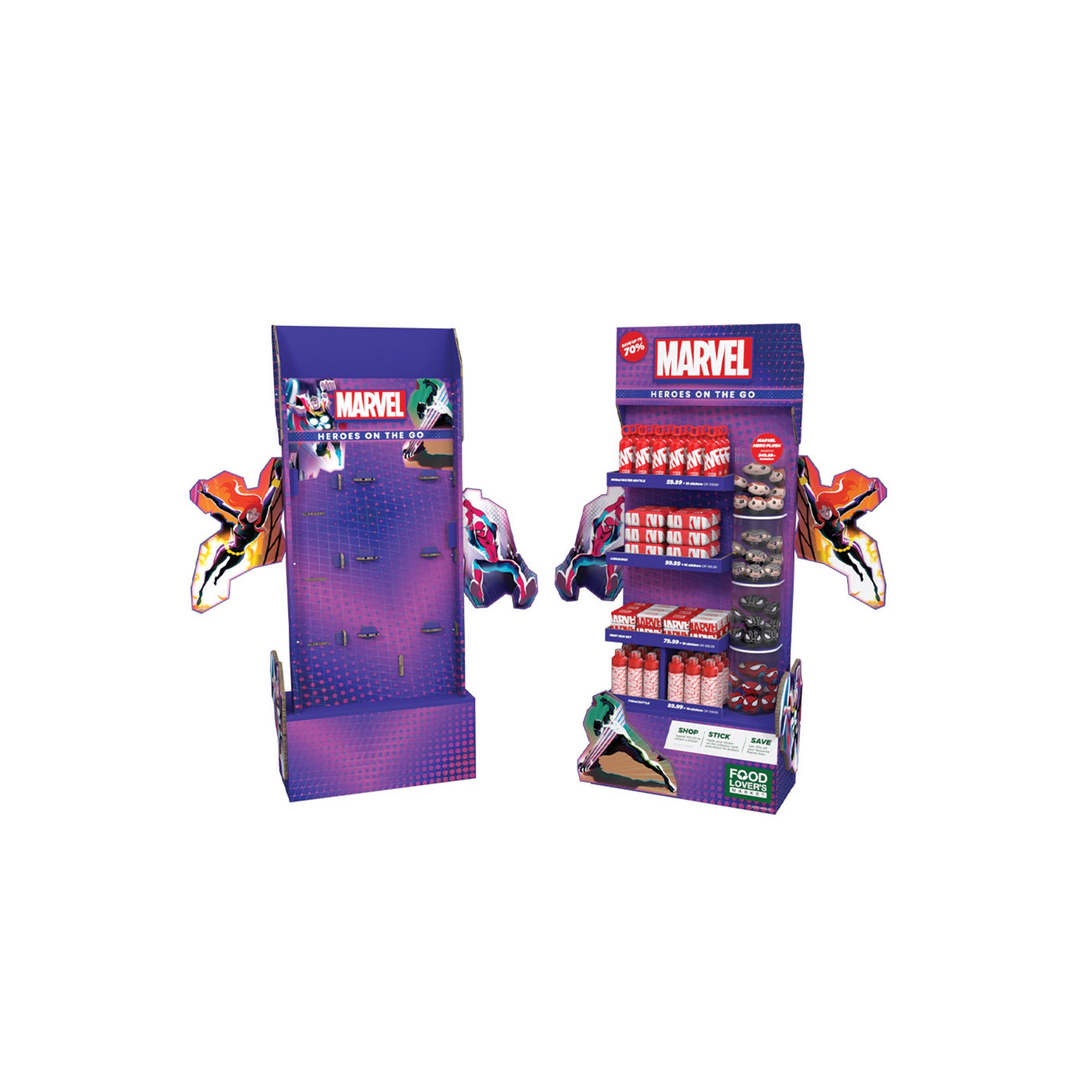 Marvel Promo Stand