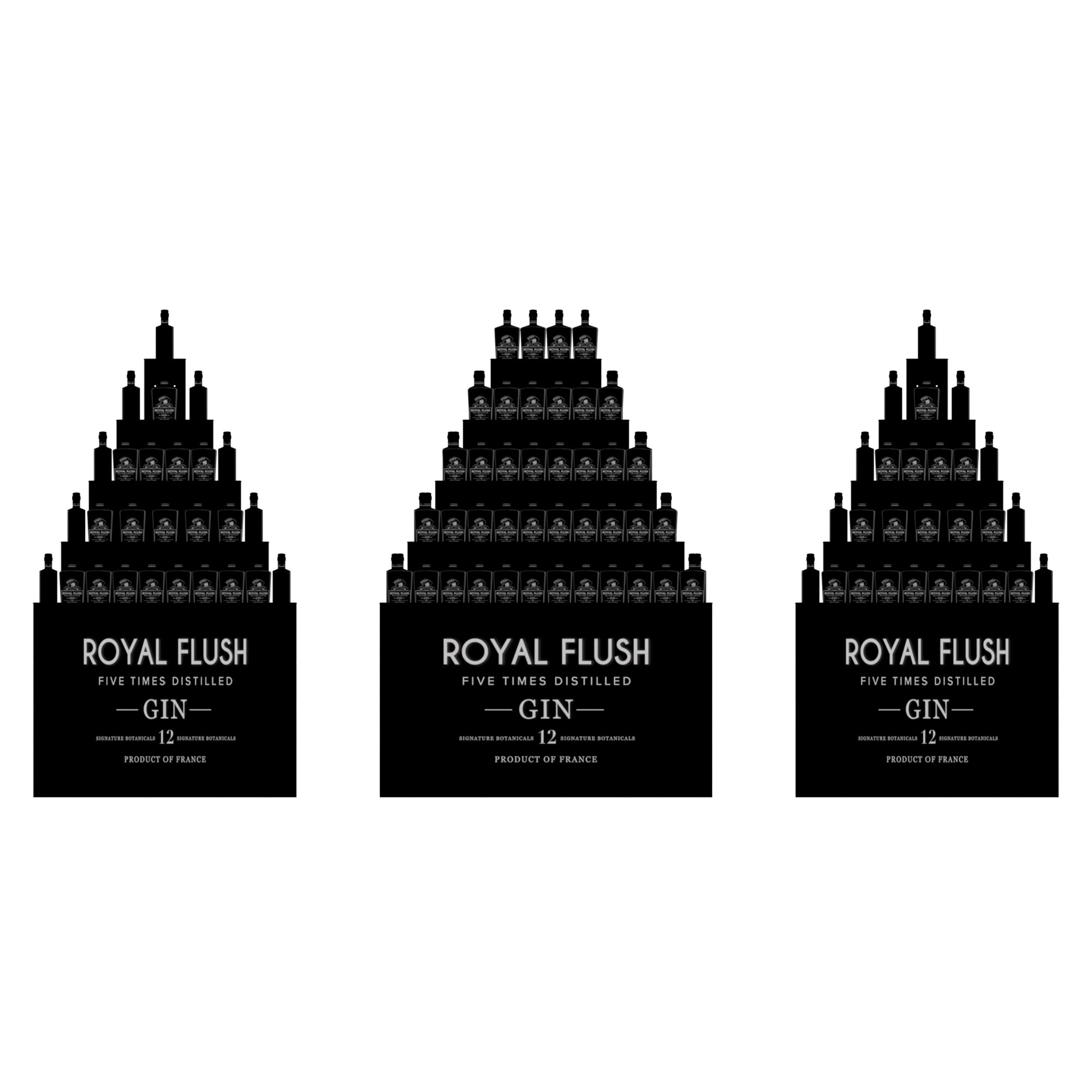 Royal Flush Chrismas Display
