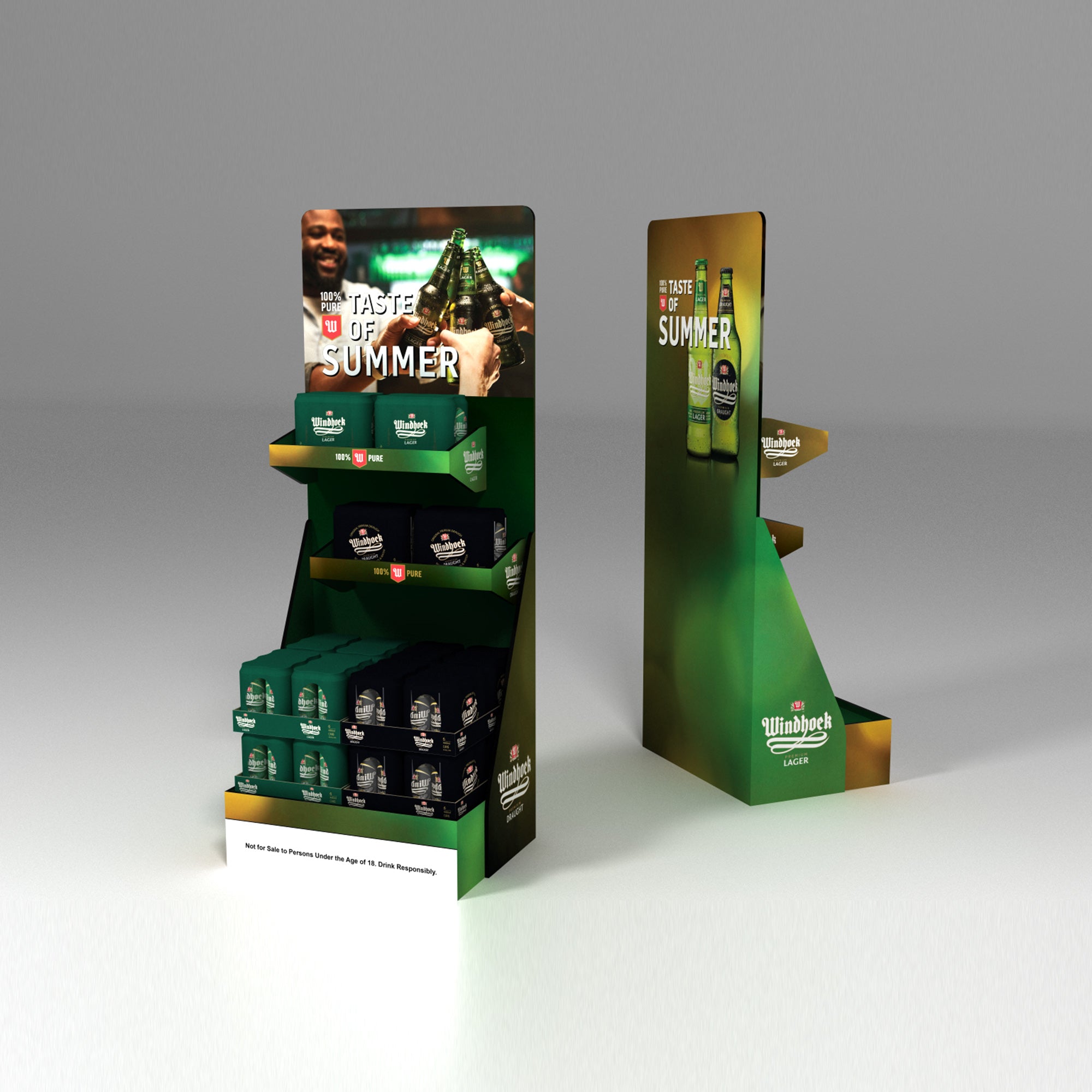 Nambrew Endcap Tast Of Summer Display Unit