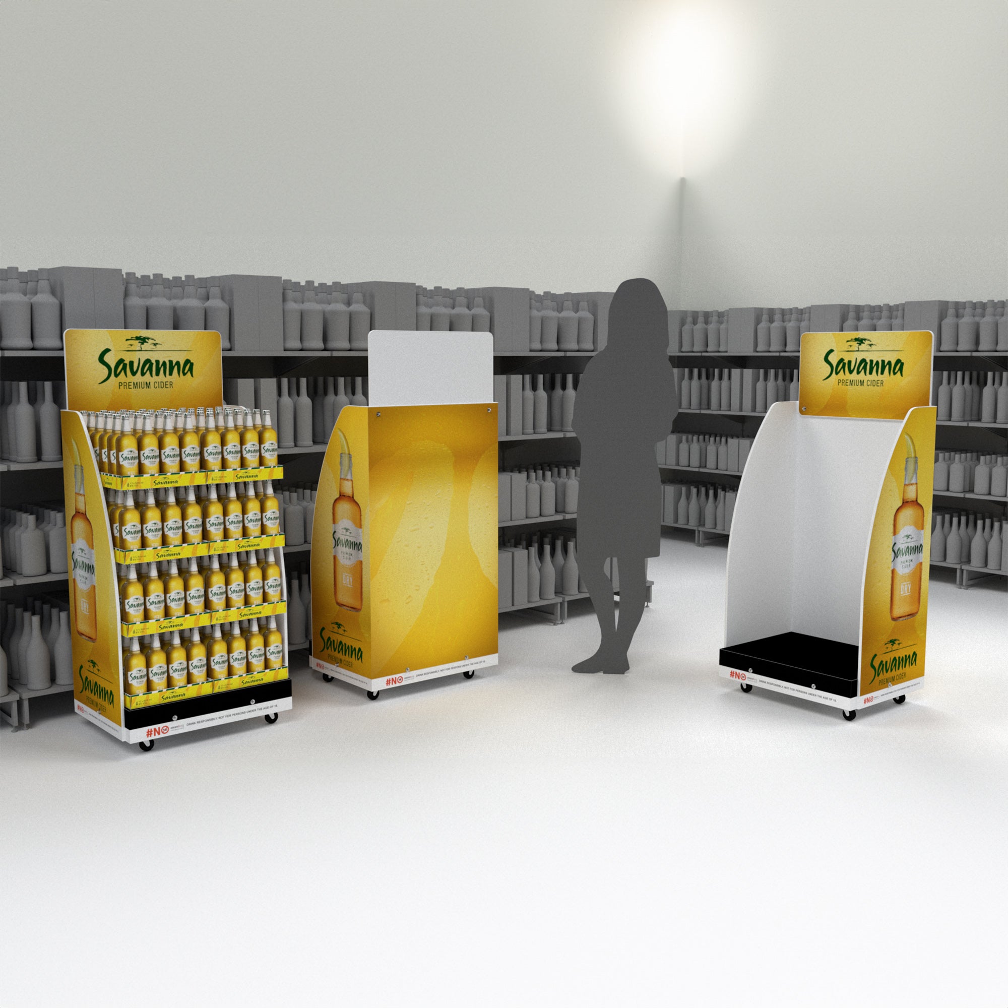 Case Stacker Display Riser Savanna Case Stacker Display Unit – Xanita