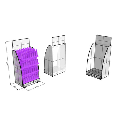 Savanna Case Stacker Display Unit