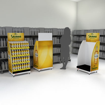 Savanna Case Stacker Display Unit