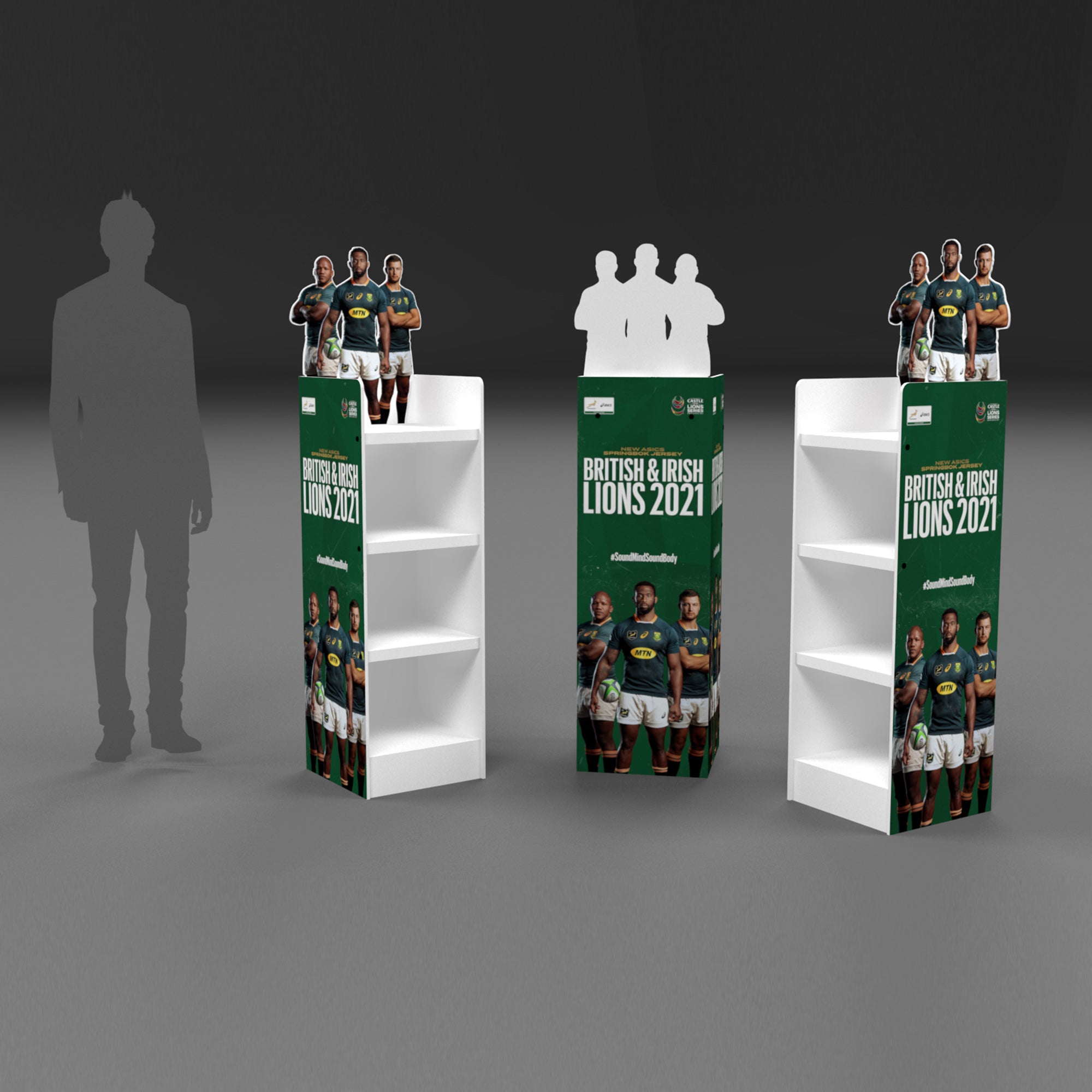 B&I Lions Tour Springbok Promotional Display