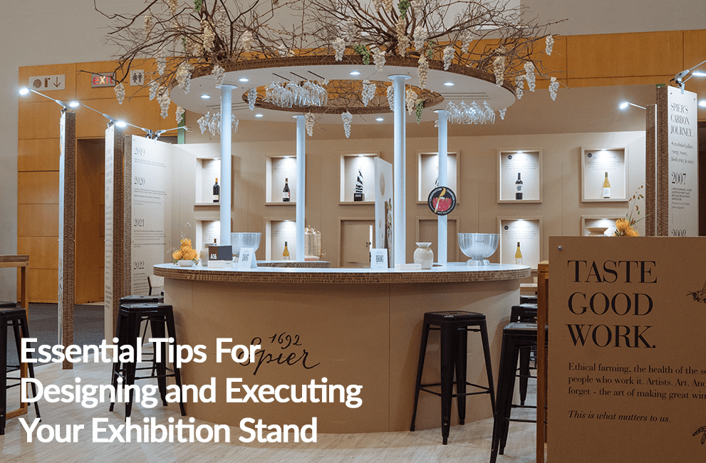 Tips for designing and executing your next exhibition stand